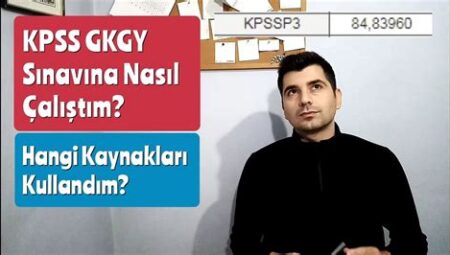 KPSS Sınavına Hazırlıkta Motivasyon Kaynakları